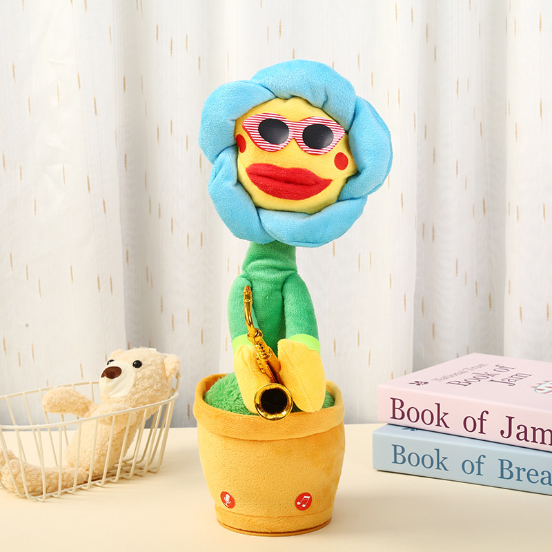 伴飞小鸟/章鱼形象电动玩具/学说话/积木赛车/潮流玩具细节图