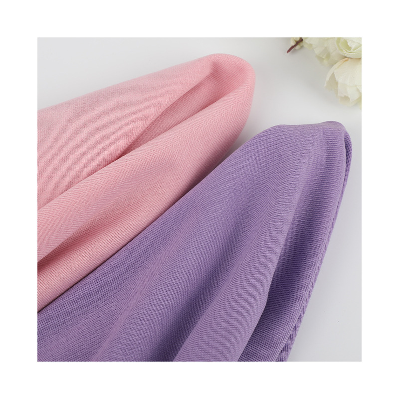 现货天丝纤维罗纹布料弹力针织坑条女装连衣裙打底衫面料