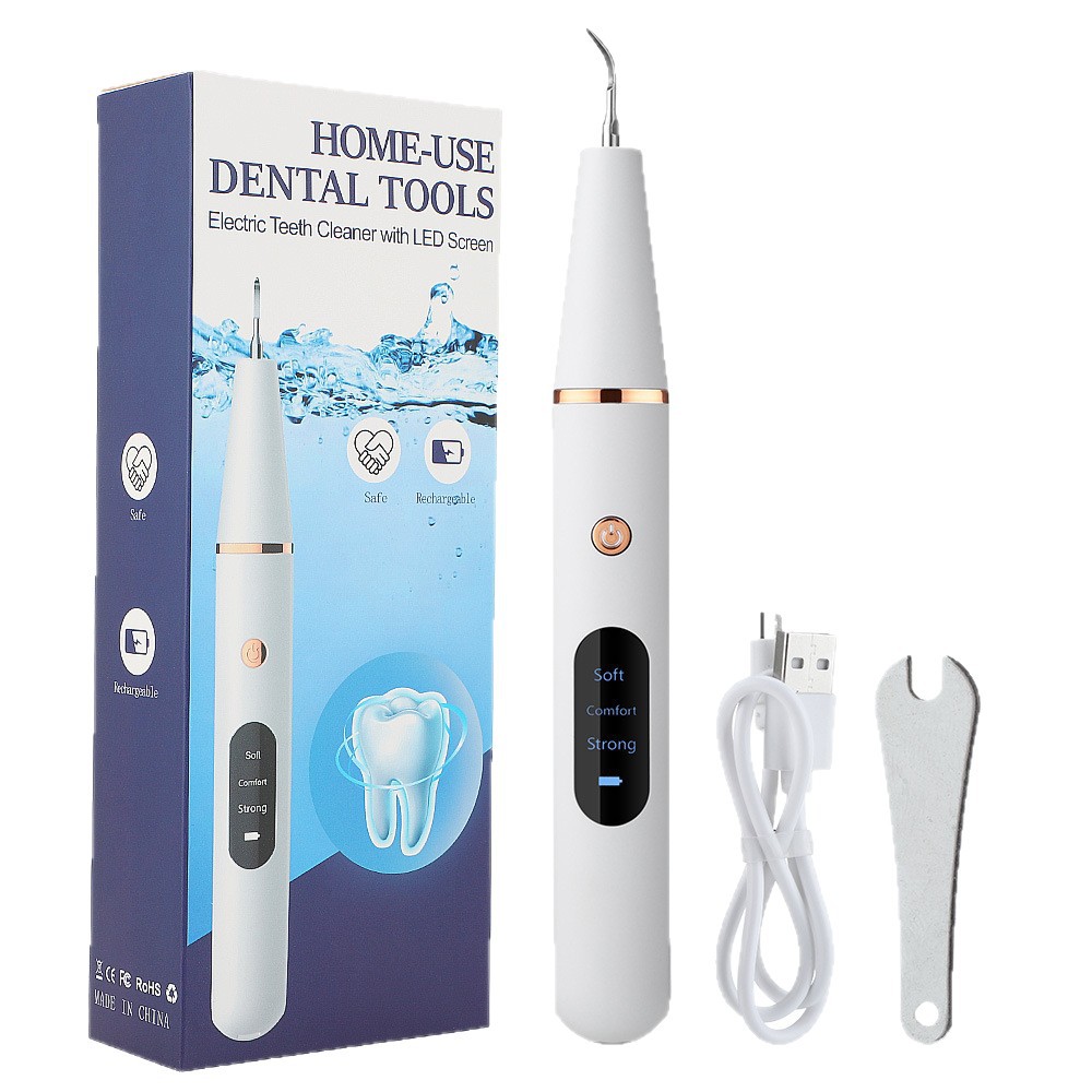 Cross-border exclusive ultrasonic household water flosser, electric water cleaner, portable water purifier for removing tartar and dental plaque Item Picture
