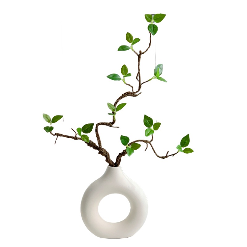 仿真花/多肉仿真花/造景用品/人工植物/牡丹花仿真花白底实物图