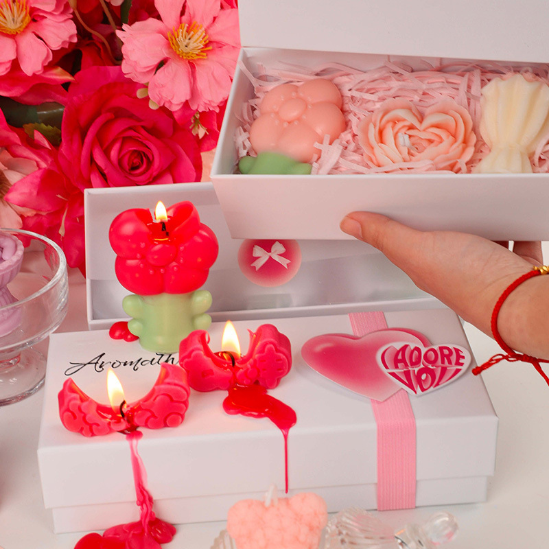 Scented candle gift box set, Valentine's Day gift, International Women's Day souvenir, various combination sets Application Scenario