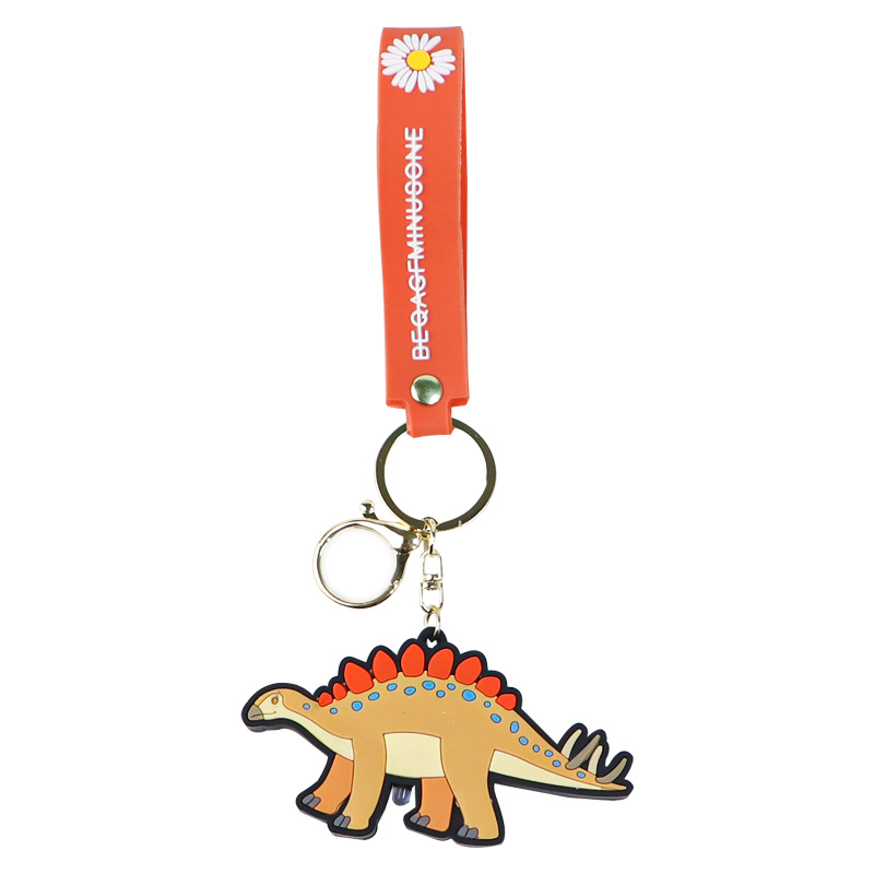 New dinosaur series keychain, creative dinosaur lamp portable bag, dinosaur small spotlight wholesale pendant Item Picture