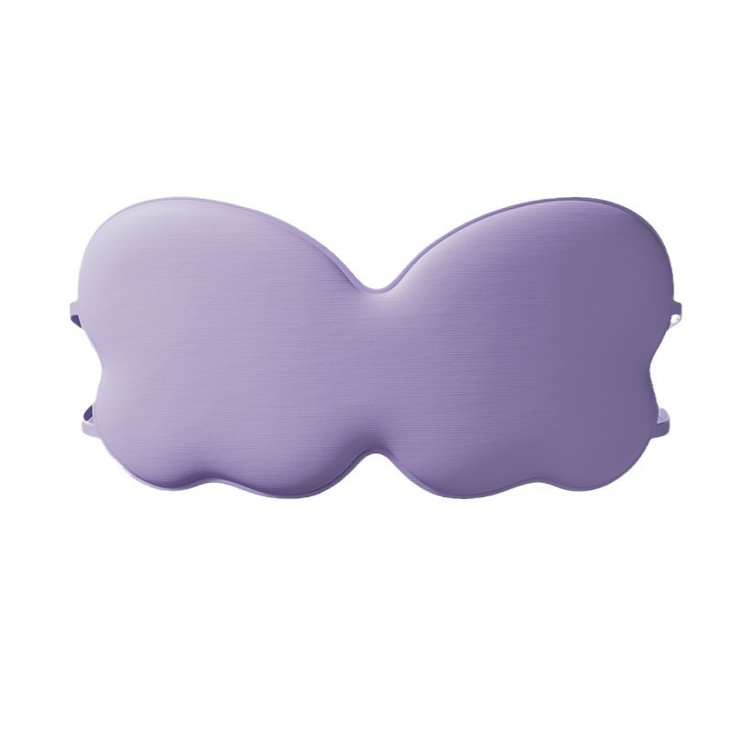 眼罩遮光睡眠睡觉专用女士3d立体云朵学生专业护眼罩男士午休神器白底实物图