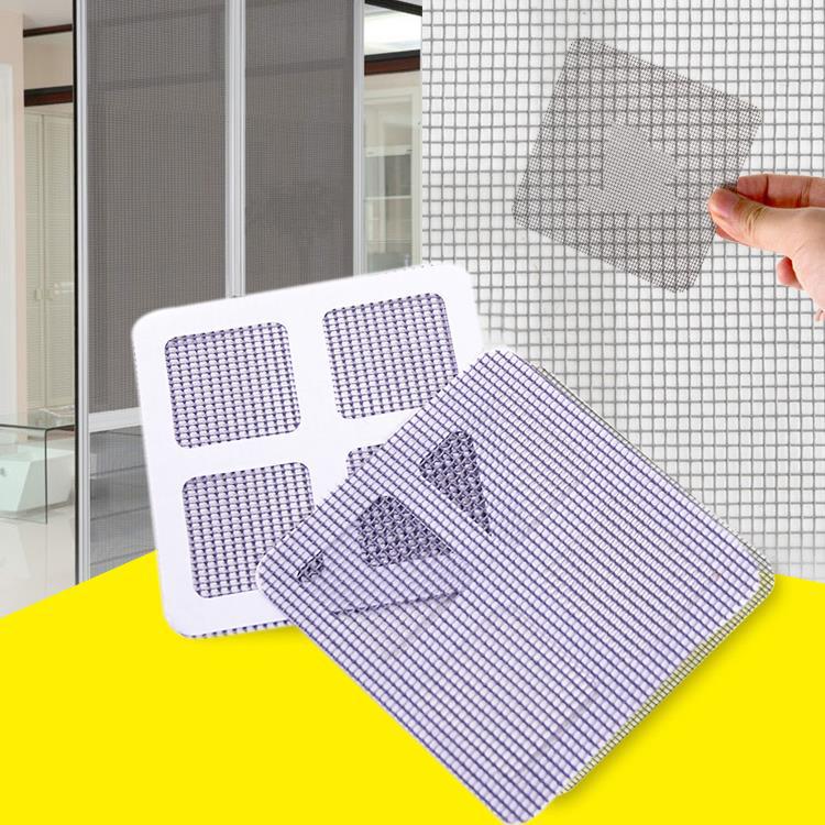 Window screen repair subsidy, window and door water flow hole patching, self-adhesive patch, broken hole patching, mosquito-proof net window screen repair sheet