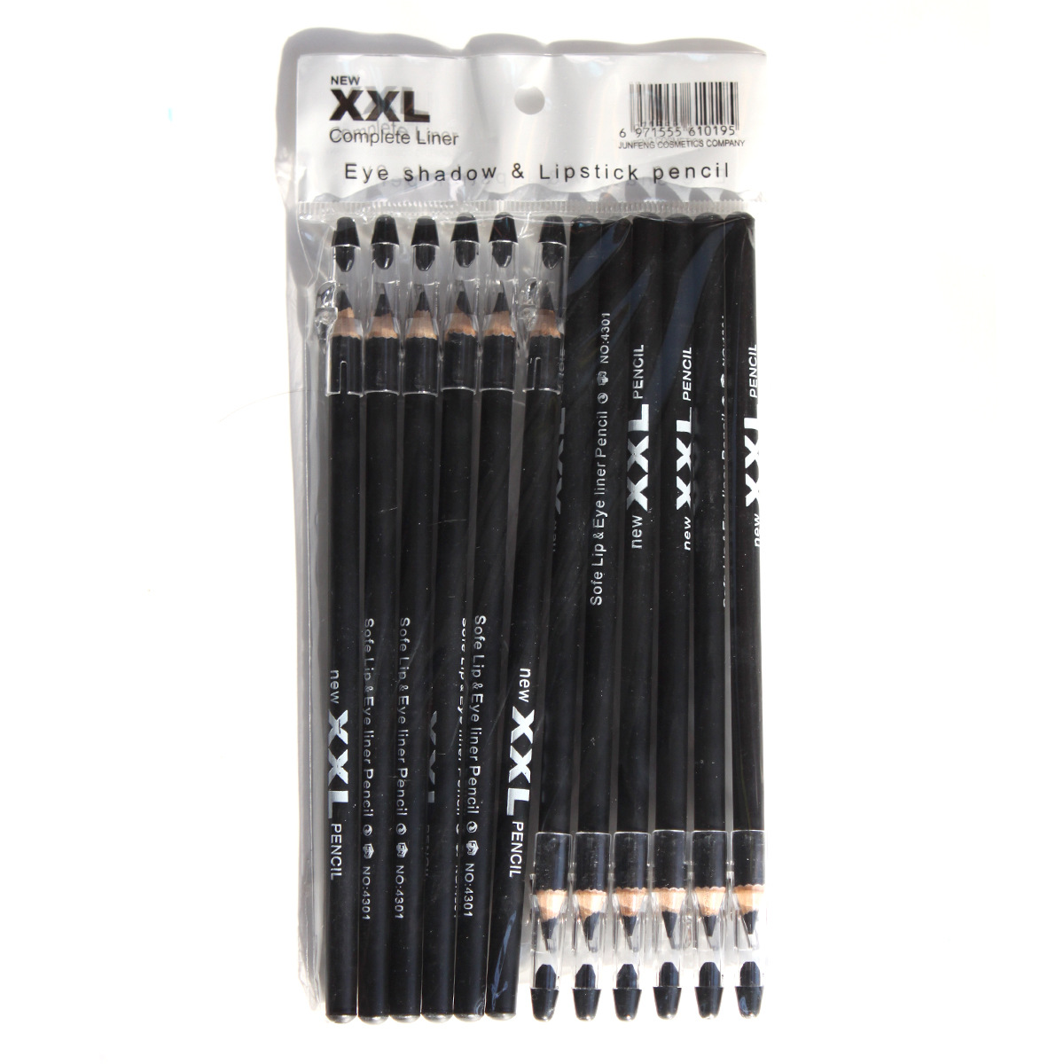 外贸跨境眼线笔棕色黑色不易晕染眼部彩妆防水防汗持久批发细节图