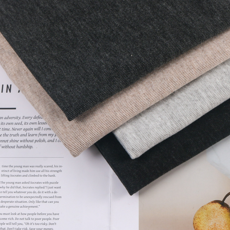 Twill single-sided cotton cashmere fabric for autumn and winter brushed knitted fabric for sweatshirts and thermal underwear lining fabric details Picture