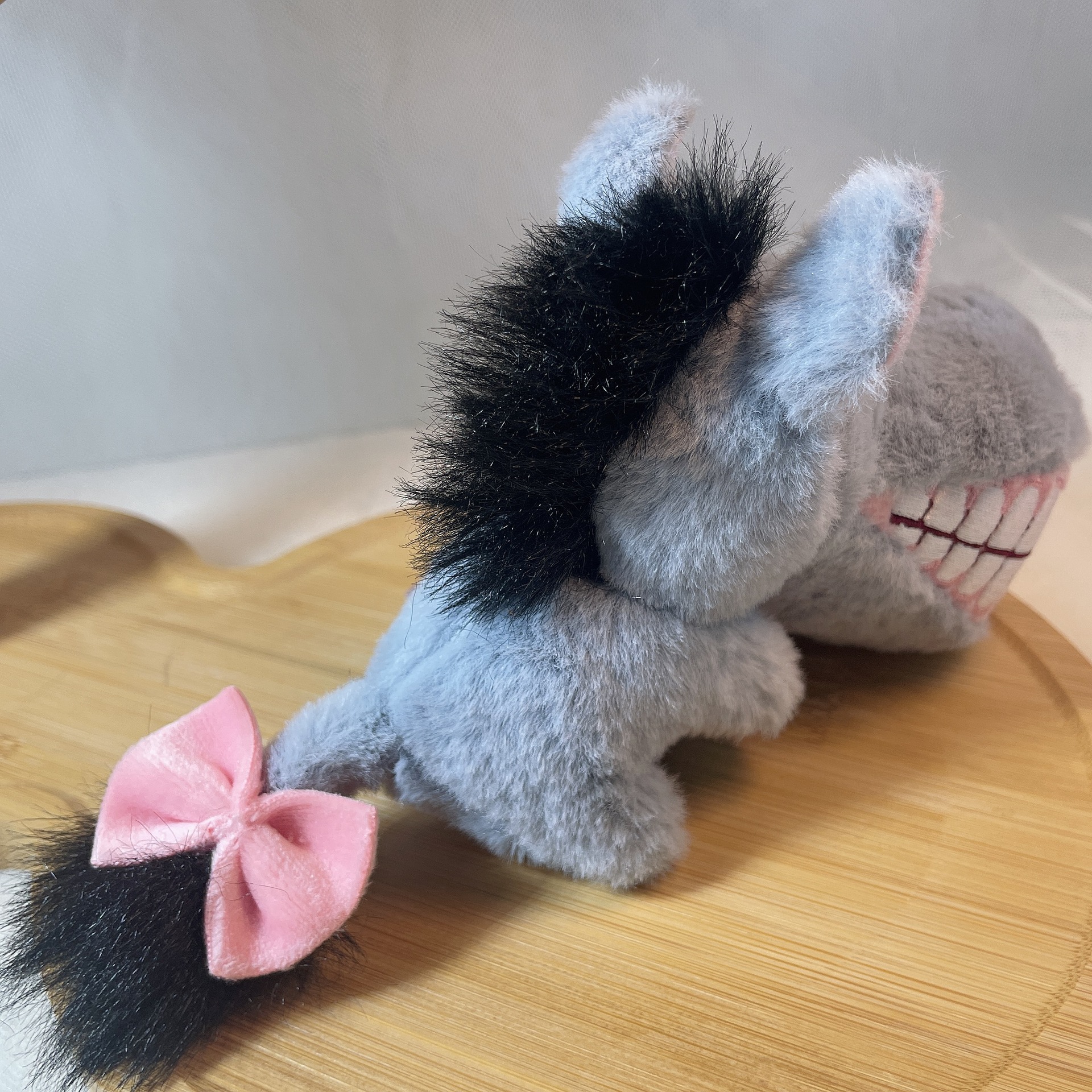 4-inch funny and carefree plush toy keychain pendant, little donkey doll doll, bag pendant Application Scenario