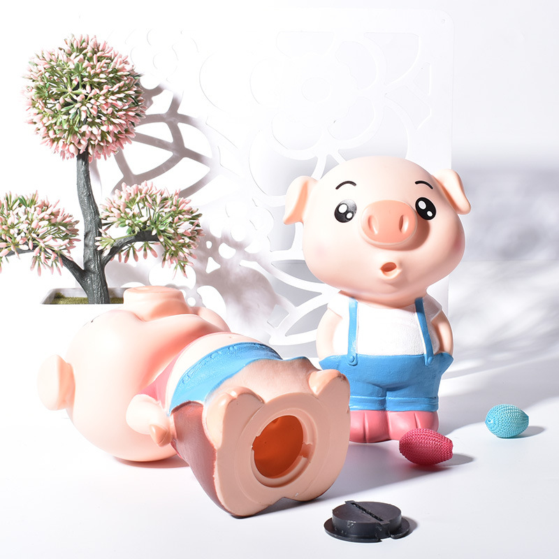 存钱罐/马克存钱罐/储钱罐儿童2025/木质存钱罐/铁存钱罐四件套产品图