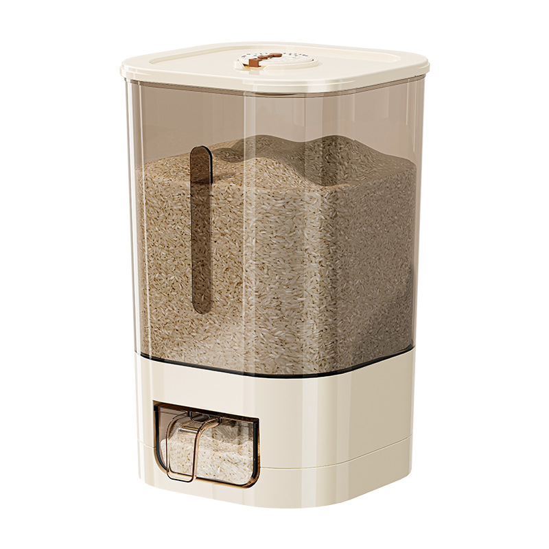 Household sealed insect-proof and moisture-proof flour storage bucket, rice VAT, 2024 new model rice storage container, rice box Item Picture