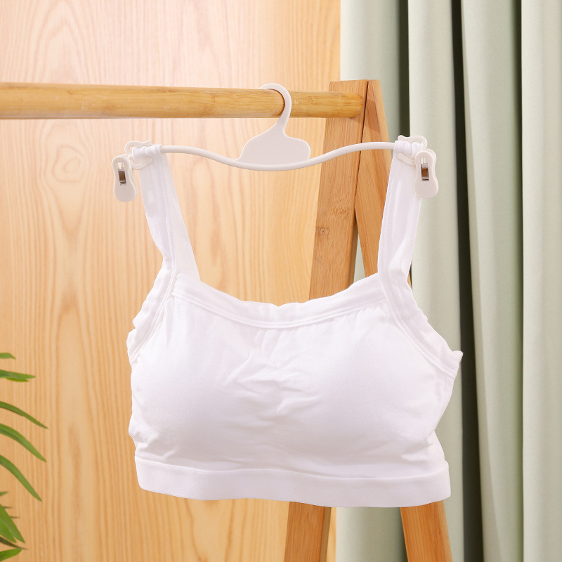 Plastic underwear hanger, bra drying, soft rubber underwear clip, multi-functional underwear rack for underwear stores and supermarkets Application Scenario