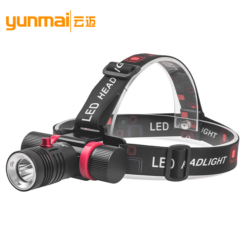 Cross-border new arrival L2 luz brillante de buceo faros USB recargables larga duración profesional al aire libre de aluminio de aluminio faros