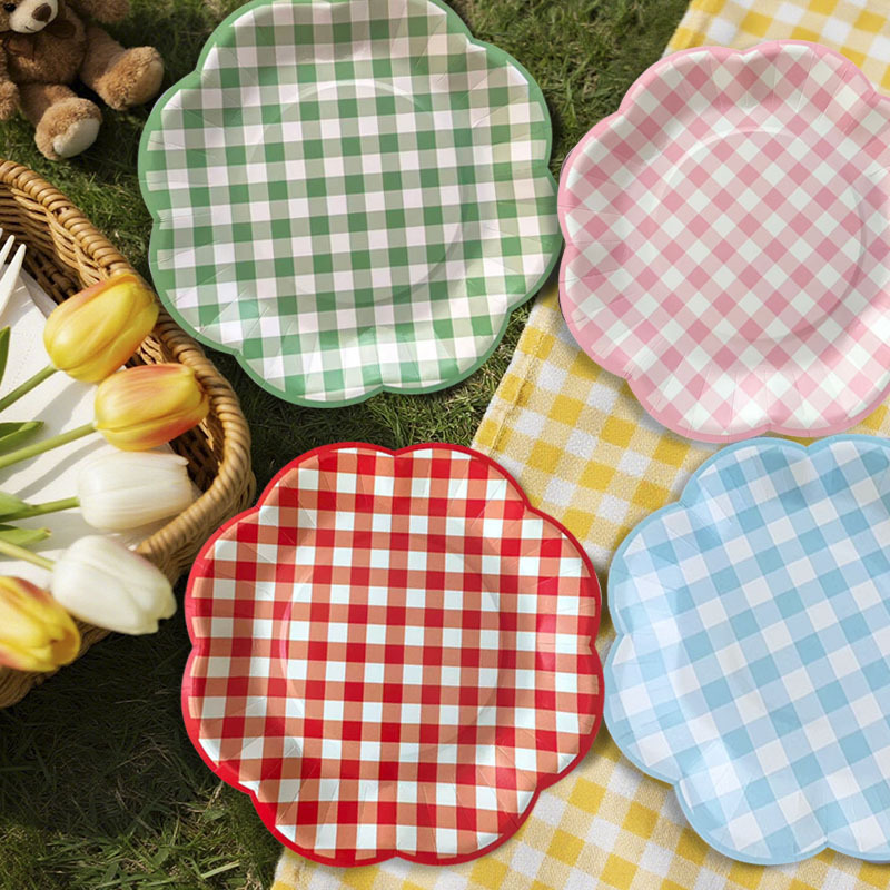 一次性餐具/纸盘一次性/一次性点心盘/一次性碗筷/一次性餐盘产品图