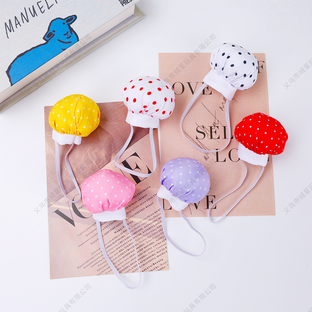 New chef's hat, apron, bib, doll, outfit, 10cm cotton doll set, napkins, baby clothes and accessories Specification drawing