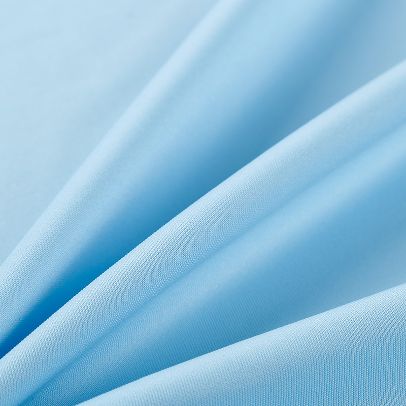 All-polyester 36F stretch knitted air layer fabric sportswear and school uniform polyester-ammonia knitted fabric air layer in stock