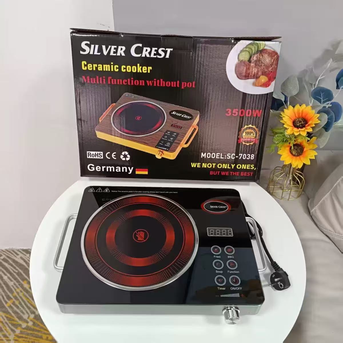 Трансграничный экспорт мощной электрокерамической печи INfrared cooker запеканка с супом, не выбирающая сковородки, экономит электричество details Picture