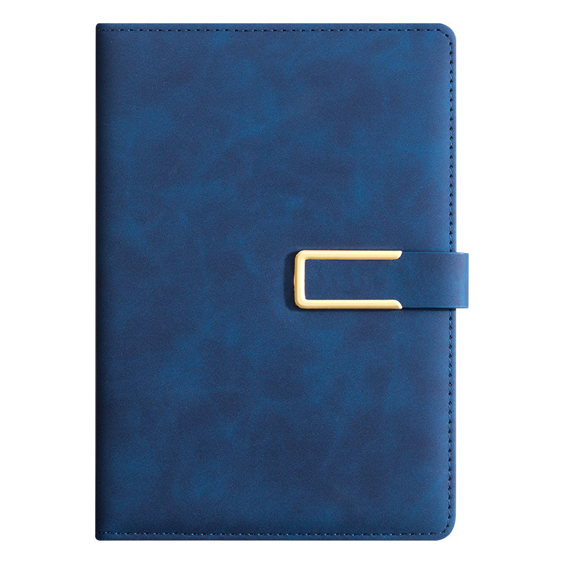a5 Notebook Customized Premium Set: Notepad, Diary, Soft Leather Office and Enterprise Customized Gift box, logo printable, office supplies customized Item Picture
