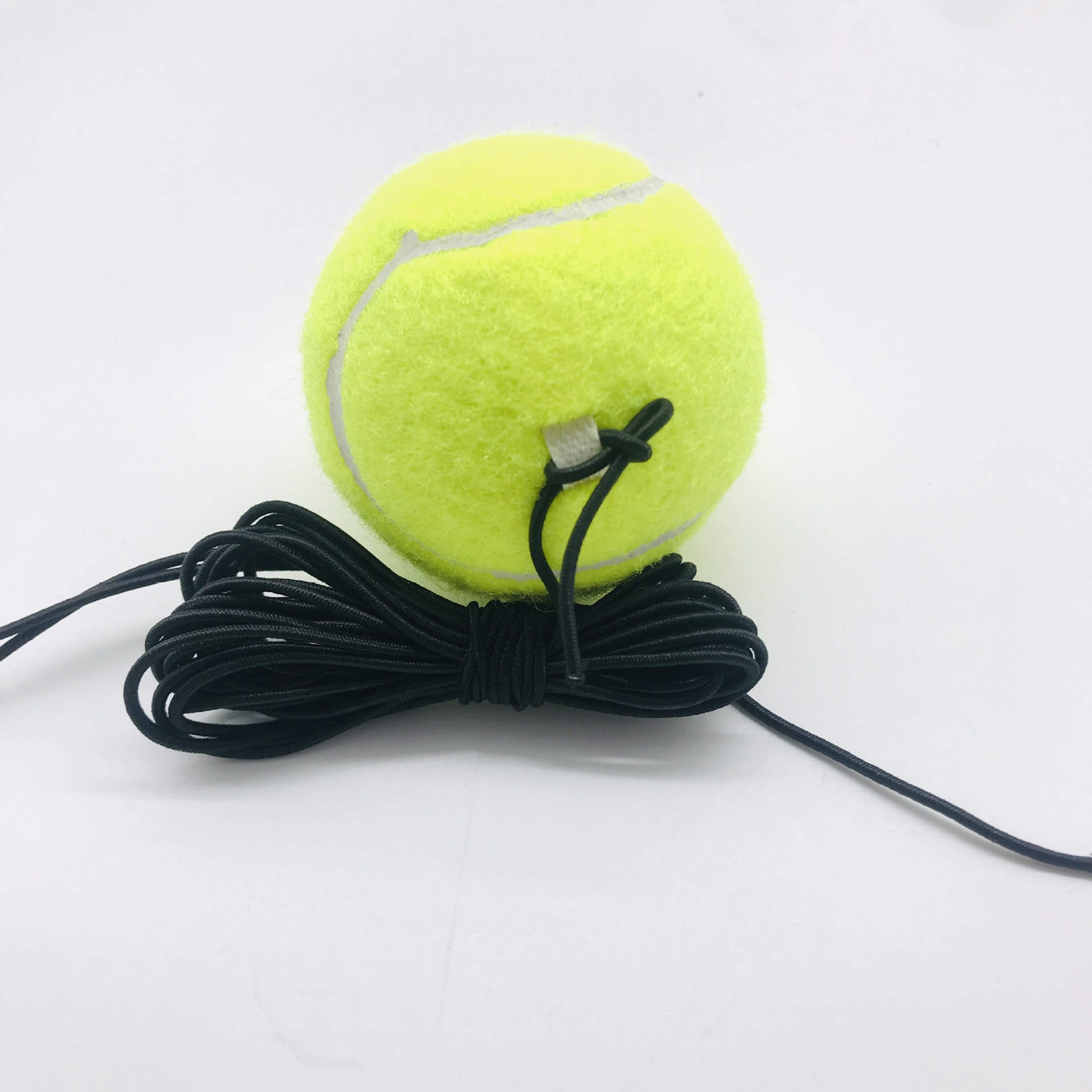 Factory wholesale rope training tennis individual training 1.3-meter high elastic fitness rope string rubber band ball swing details Picture