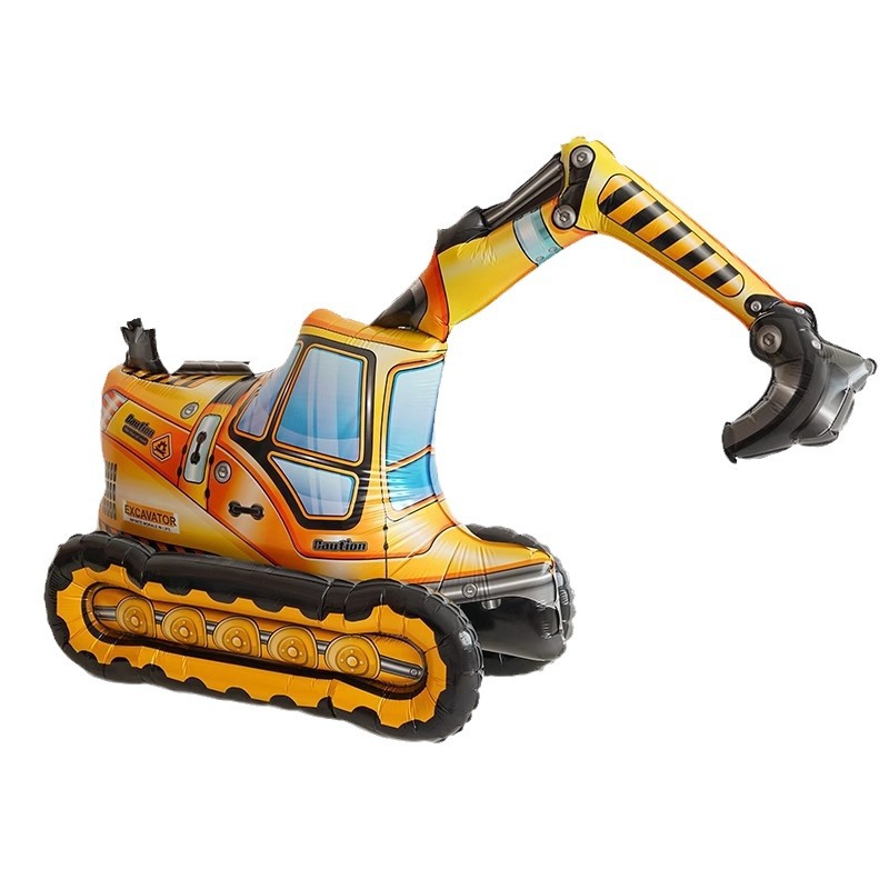 铝膜生日气球玩具/玩偶服/户外运动球/汽球摆摊/气球狗带轮子白底实物图