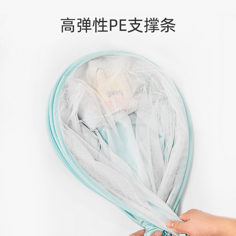 婴儿车蚊帐全罩式通用宝宝推车防蚊罩加大网纱遮阳儿童手推车蚊帐详情图2