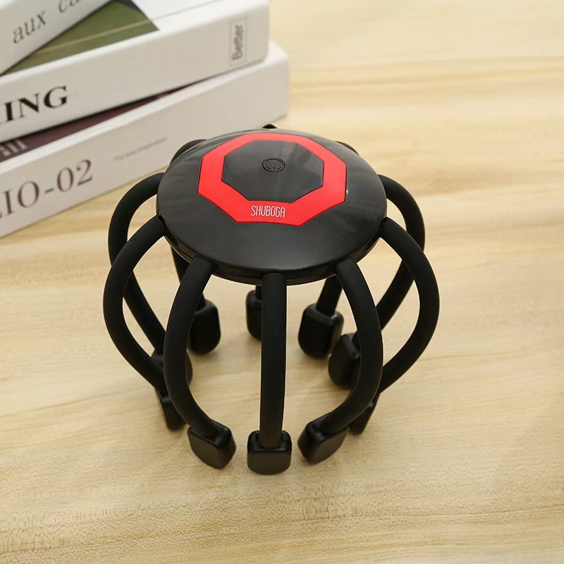 جهاز التدليك الذكي ذو 360 درجة للرأس بأيون سالب ذو 10 مخالب لتخفيف الصدمة Item Picture