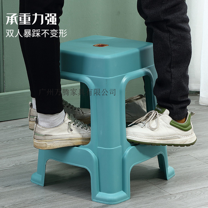 塑料椅/塑料椅子/万向滑轮椅/高凳子塑料/家具餐椅细节图