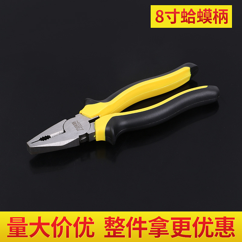 Factory wholesale labor-saving hand pliers, 45# steel household pliers, multi-functional pliers, cross-border stock wire pliers Application Scenario
