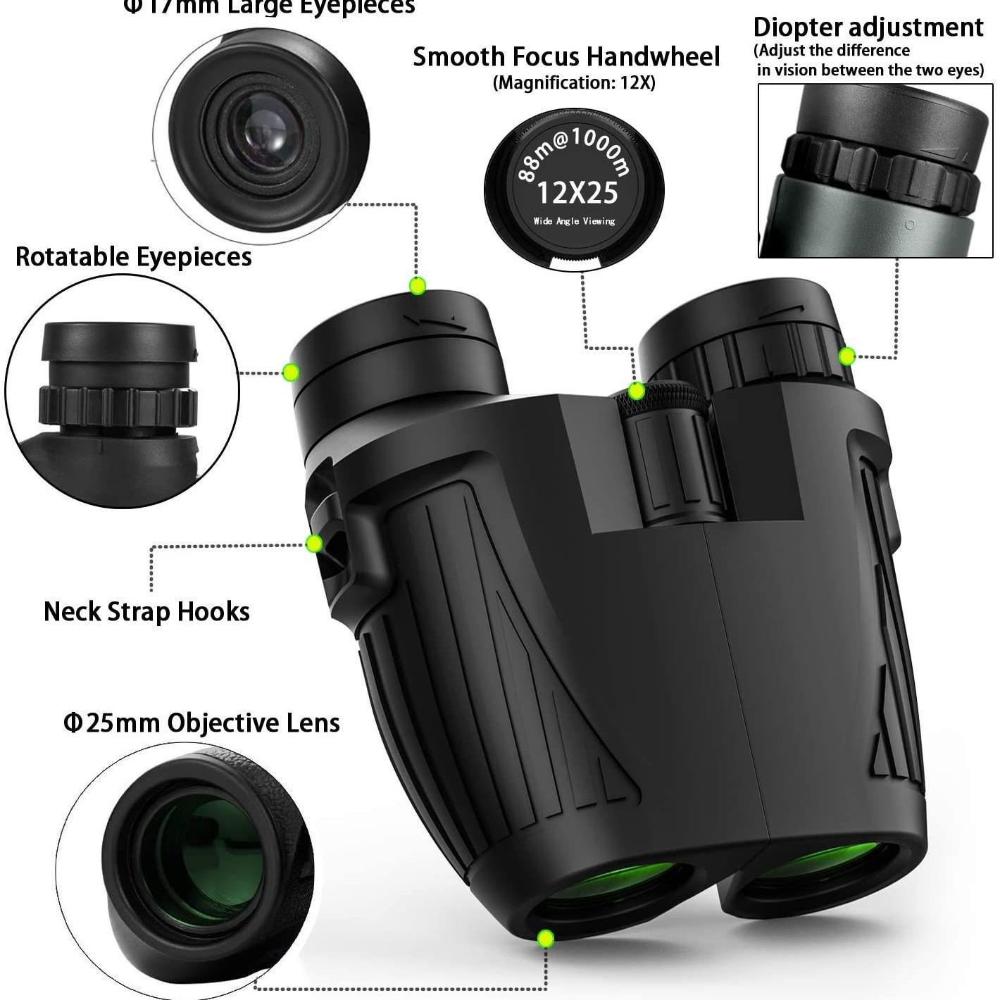 户外望远镜实物图