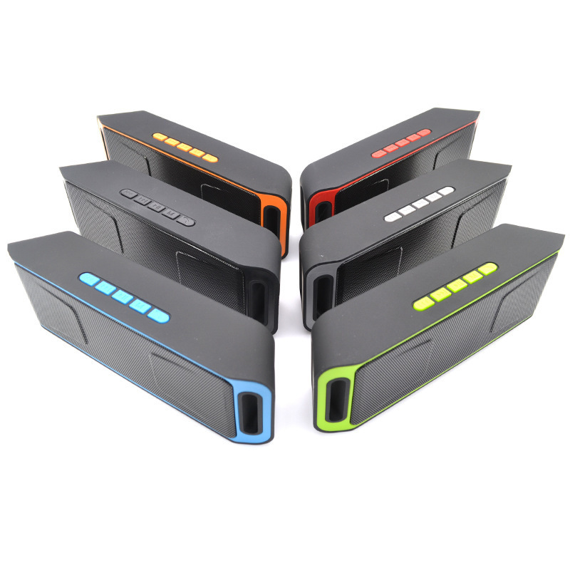 Cross-border mini speaker, Bluetooth subwoofer, card-inserting small speaker, portable home desktop player, stereo
