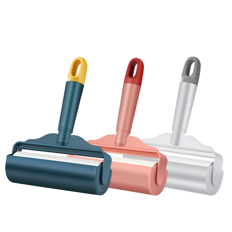 Cross-border household bristle remover roller, large bristle removal roller brush, can stick hair on the bed, floor dust, roller, and tear paper Item Picture