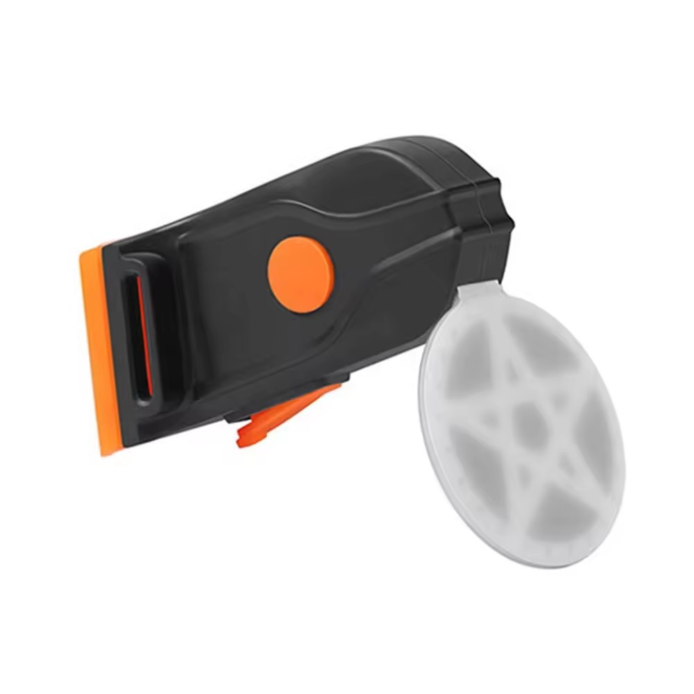 Mountain bike, road bike, creative taillights, USB charging, outdoor night riding, multi-mode heart-shaped lights, flashing taillights