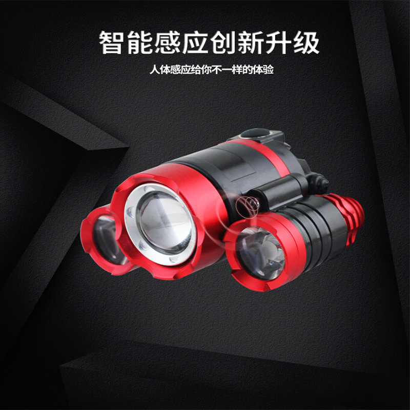 头灯cob头灯/头灯/头灯矿灯/红色小头灯/头灯手电筒细节图