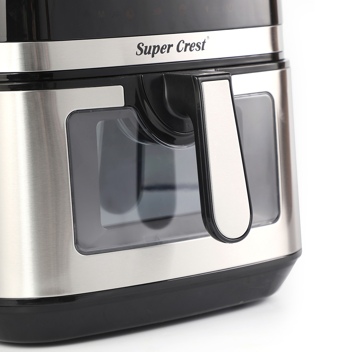 Super Crest Cross-border European standard WIFI function air fryer multi-functional touch control electric fryer with viewing window Specification image