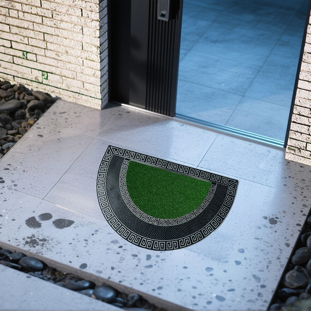Rubber floor MATS, door MATS, entrance door carpets, anti-slip foot MATS, European, Chinese, Nordic style, wear-resistant and dirt-resistant carpets Specification image