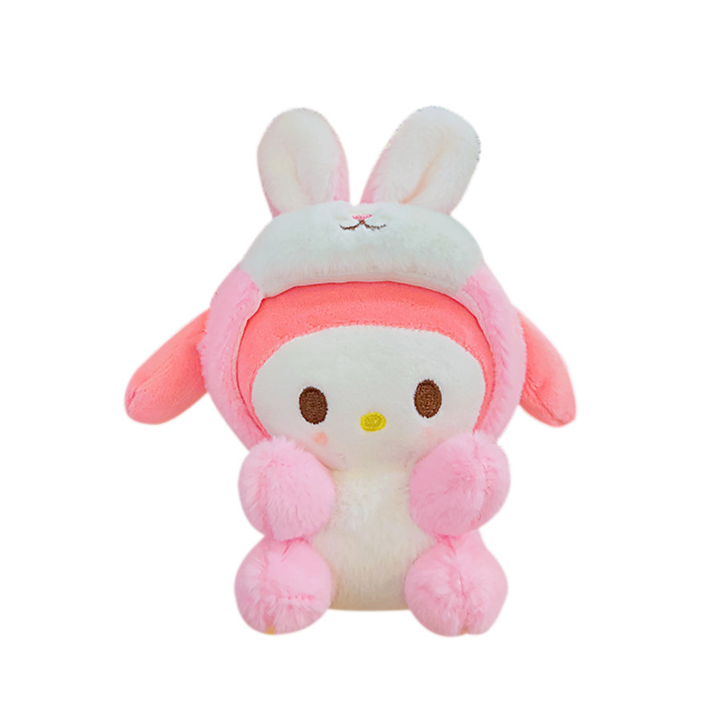 Wholesale of cartoon dolls, plush rabbit ears, stuffed toys, backpacks, pendants and accessories, toys, schoolbags, keychains and pendants Item Picture