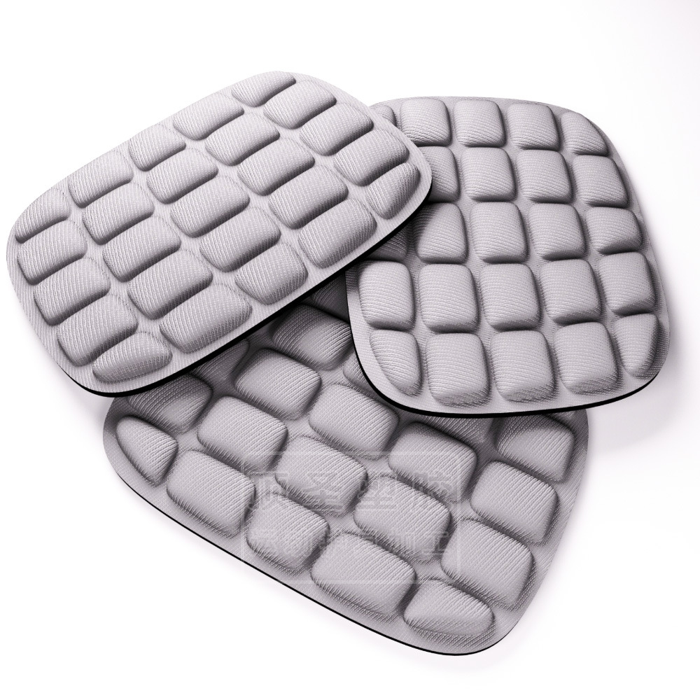EVA heat-pressed and shaped foam pad combined with Lycra special-shaped anti-drop, pressure-reducing and shock-absorbing sponge seat cushion for knee and hip protection