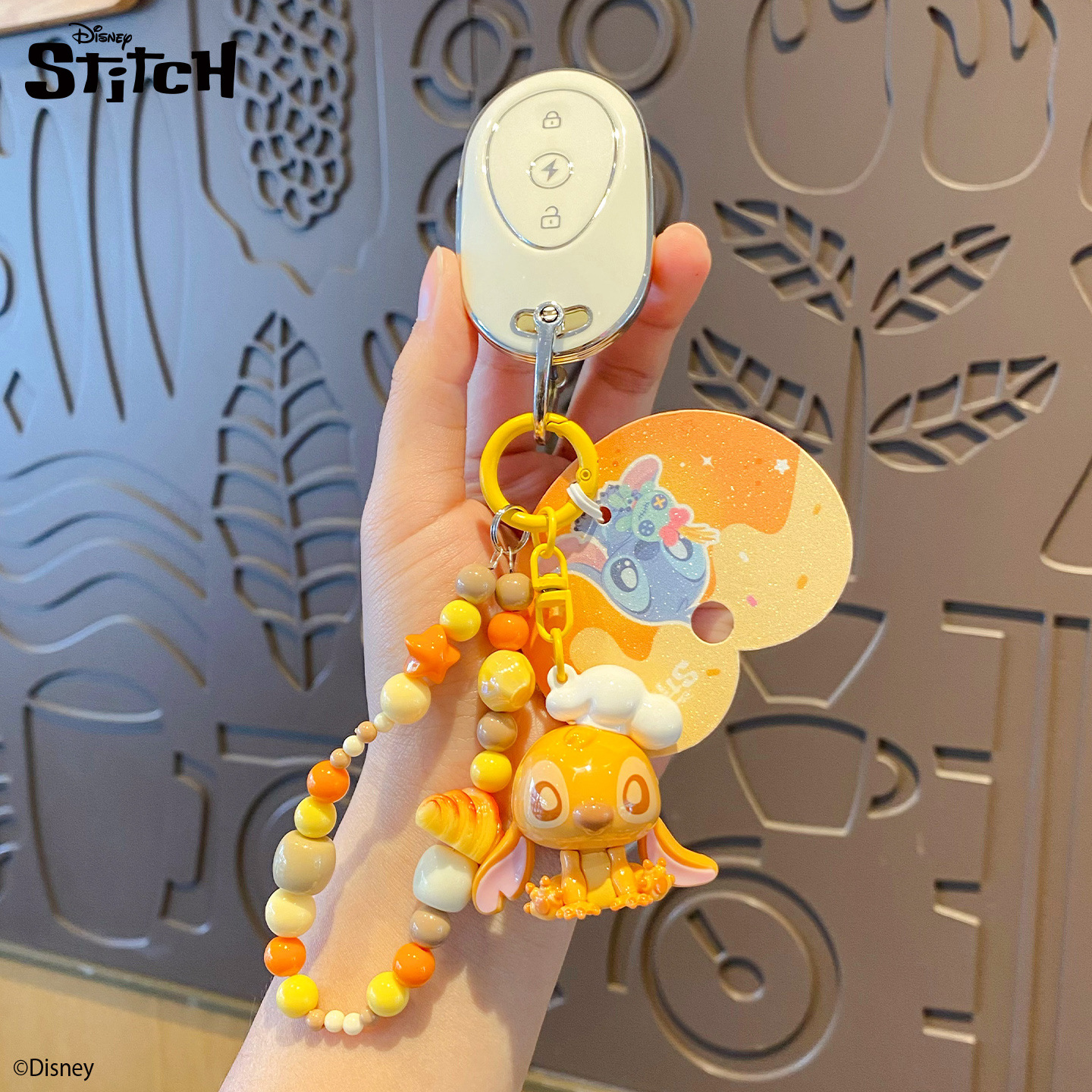 钥匙扣/卡通钥匙扣挂件/钥匙扣公仔挂件/宋锦/流沙入油玩具产品图