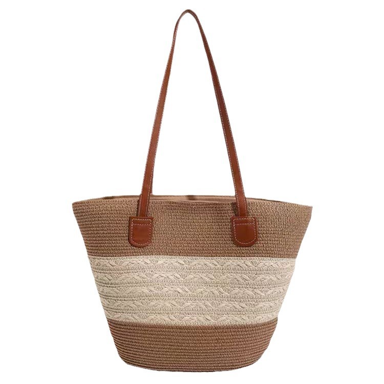 草编包/草编包胚/编织包女草编文艺/藤包/编织包白底实物图