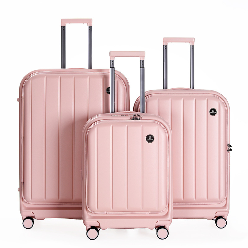 Kay cruise 100%PC travel case 20 "boarding pull case TSA combinación de bloqueo rueda universal para hombres y mujeres casual pull case Item Picture