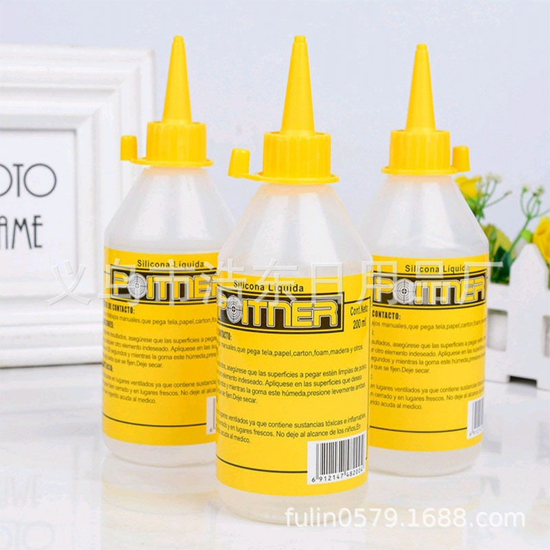 91厂家直销不织布专用胶布艺胶手工diy工艺胶水酒精胶200毫升