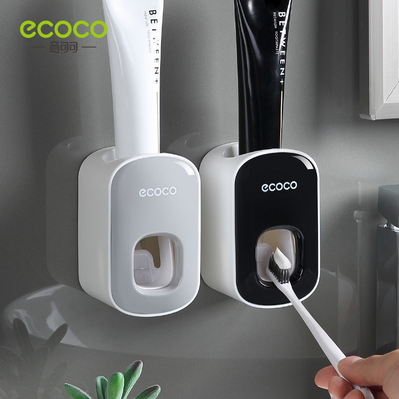 Yike Fully automatic toothpaste squeegee, children's toothpaste squeegee, wall-mounted household toothbrush set without perforation Specification image