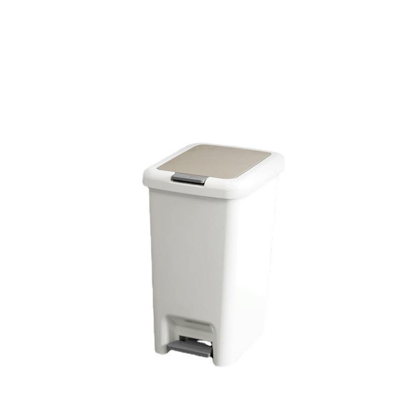 Crevice foot pedal, hand press, household trash can, kitchen, bathroom with lid, living room, toilet, large trash can, narrow wastebasket Item Picture