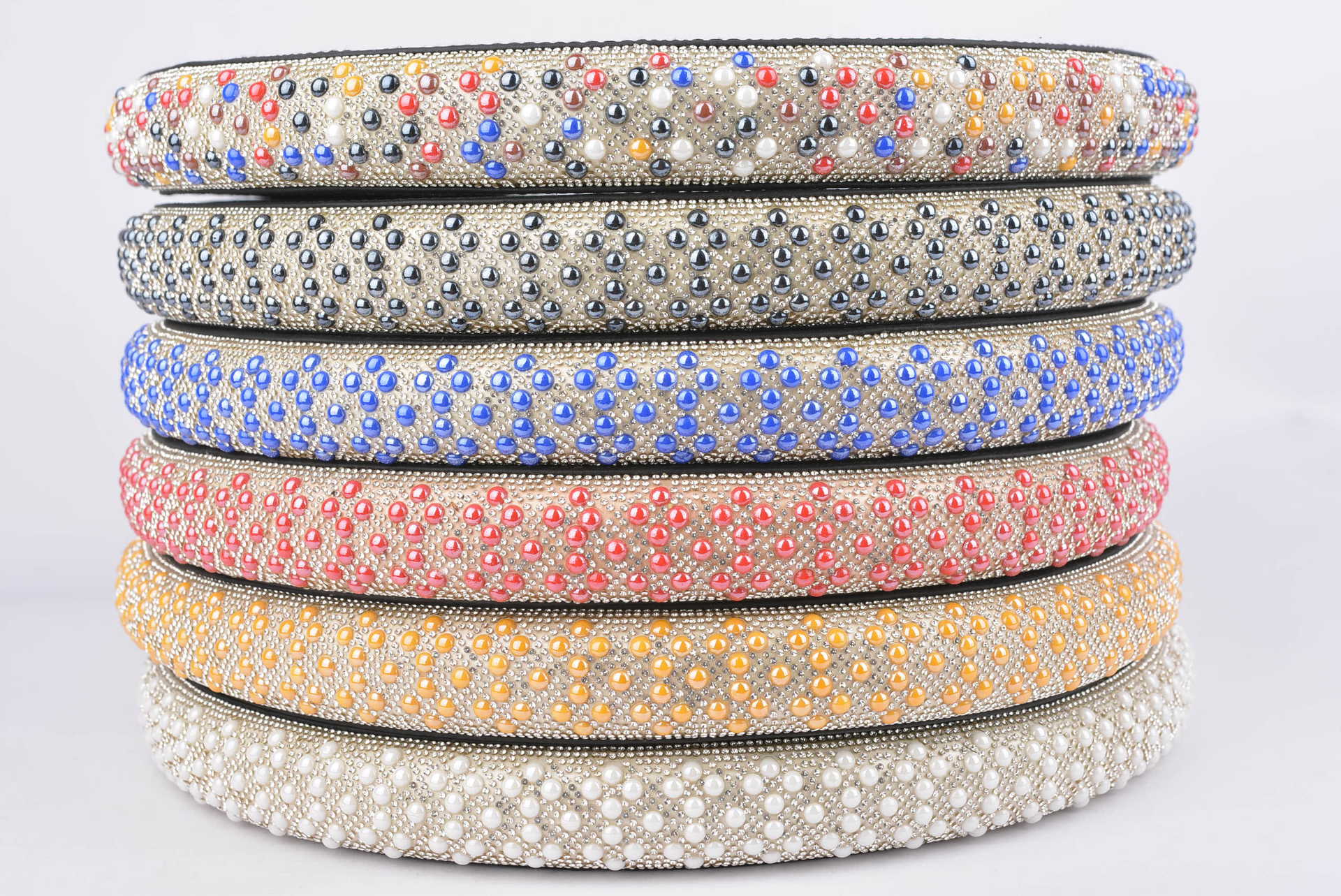 珍珠镶钻汽车方向盘套女夏季可爱防滑把套个性车把套亚马逊一件发