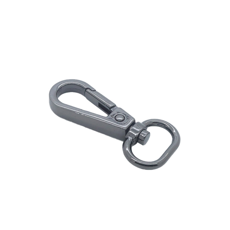 Wholesale zinc alloy dog buckles, hook buckles, keychains, hardware luggage plate buckles, bag hooks, fish mouth buckles from the manufacturer Item Picture