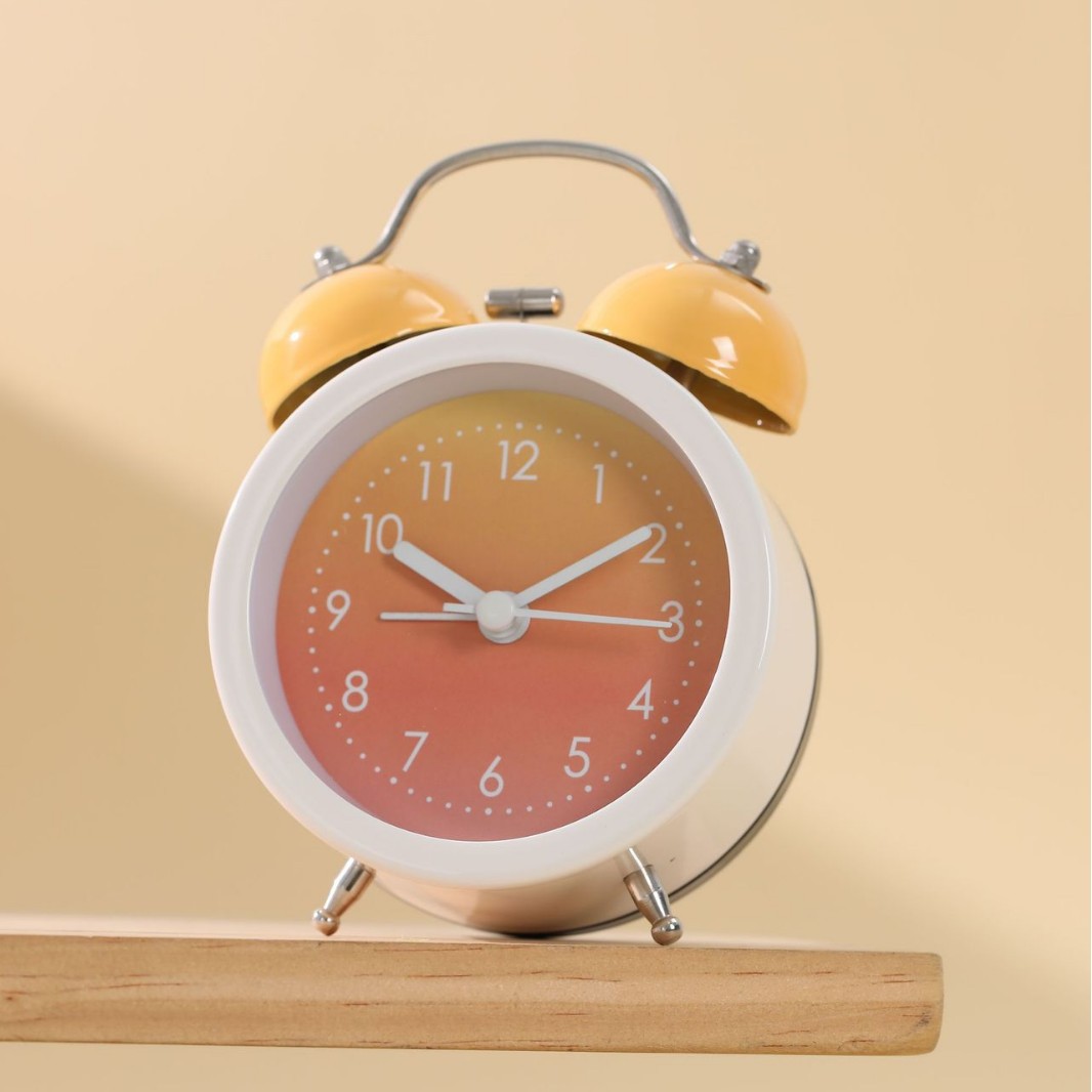 Super loud, high appearance level ins clock desktop, special clock for junior high school students, alarm clock for children, boys and girls to get up Specification image