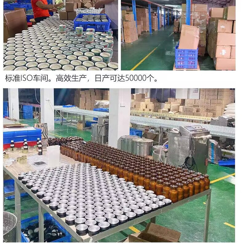 玻璃瓶/六角六棱玻璃瓶/香水瓶/软木塞玻璃罐/木塞玻璃罐细节图