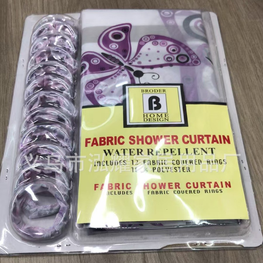 欧式新款PEVA塑料印花浴帘防水创意卫生间隔断帘门帘挂帘批发