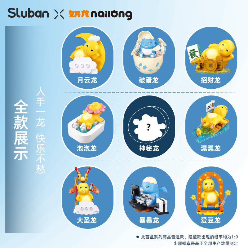 盲盒/泡泡玛特/星星人/潮玩/手办产品图