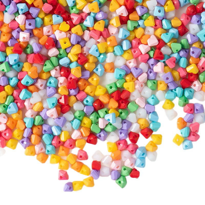 db/米珠/珠子/玻璃珠/串珠白底实物图