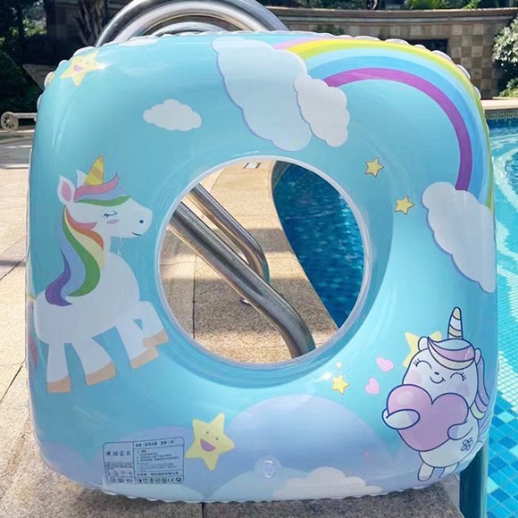 厂家直销方形火鸟泳圈加厚大人儿童加厚腋下圈水上充气浮圈批发