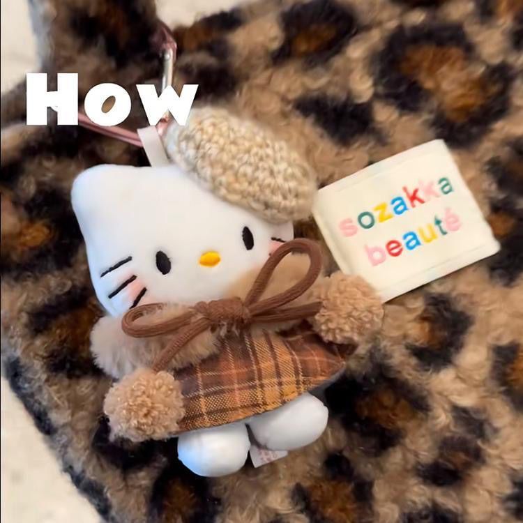 Hello Kitty哭哭马泡泡玛特笑笑马蛋仔派对Kt玩偶可爱卡通公仔礼物